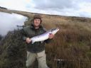 Thurso River First Salmon 12 lbs on 4th Feb 2014. Ronnie Plowman Bt 13.