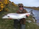Craig Rigby with 27 lbs Salmon from the River Naver. 20th May 2015